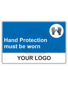 Hand Protection Must Be Worn Sign