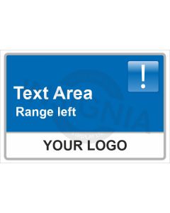 Custom Sign (Please Specify Text and Icon)