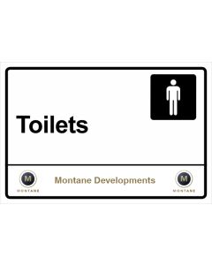 Montane Toilets Male Sign
