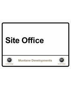 Montane Site Office Sign
