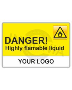 Highly Flammable Liquid sign