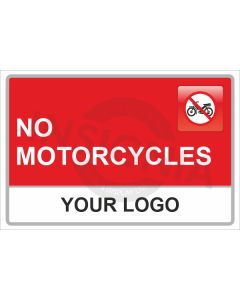 No Motorcycles Sign