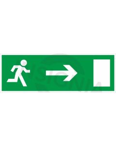 Exit Right Sign