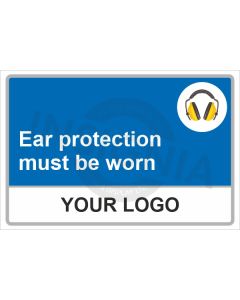 Ear Protection Must Be Worn Sign