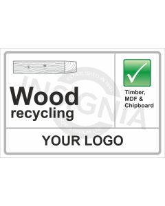 Wood Recycling Sign