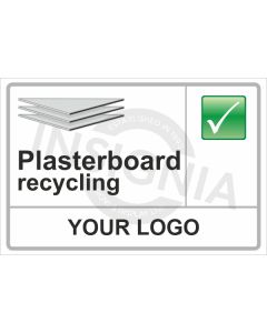 Plasterboard Recycling Sign