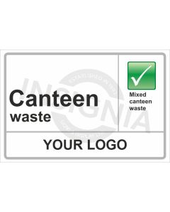 Canteen Recycling Sign