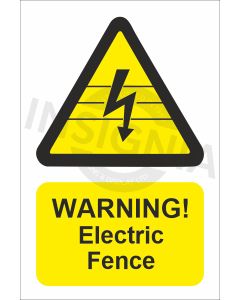 Warning Electric Fence
