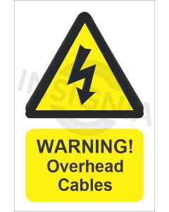 Warning Overhead Cables