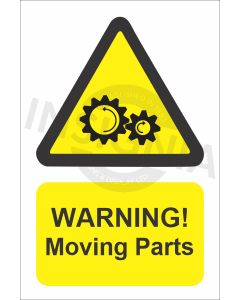 Warning Moving Parts
