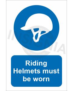 Riding Helmets must be worn