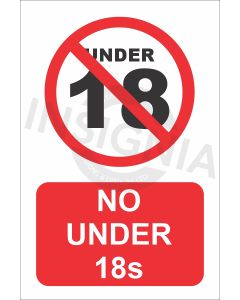 No Under 18s