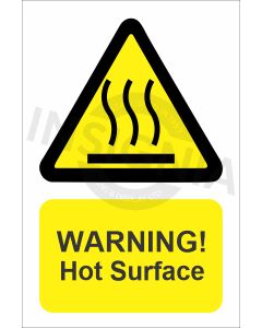 Warning Hot Surface