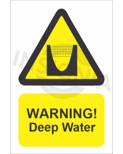 Warning Deep Water