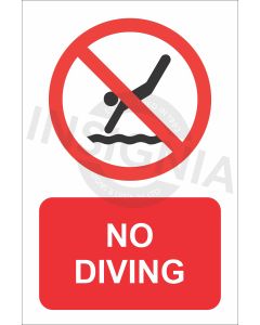 No Diving