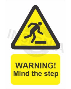 Warning Mind the step