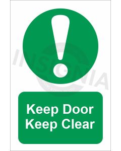 Keep Door Clear