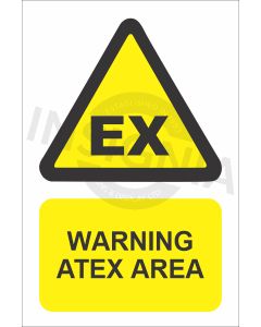 Warning ATEX area