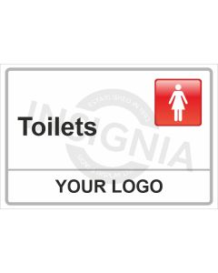 Toilets Women Sign