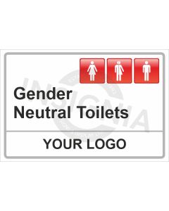 Gender Neutral Toilets Sign