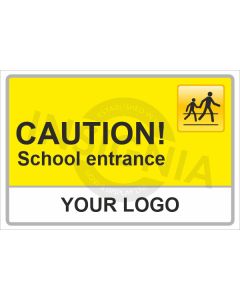 School Entrance Sign