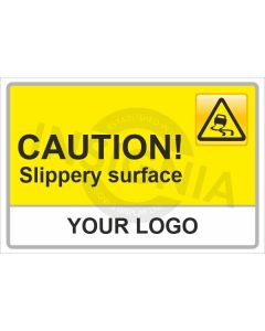 Slippery Surface Sign