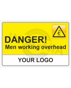 Men Working Overhead sign