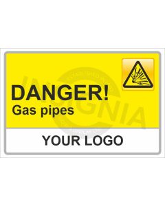 Gas Pipes Sign