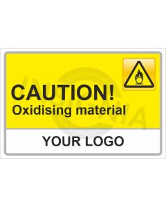 Oxidising Material Sign
