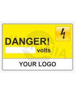 Danger Volts Sign