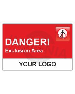 Danger Exclusion Area Sign