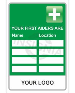 Your First Aiders Are Sign