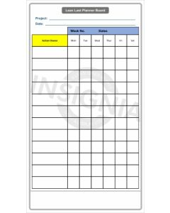 Lean Last Planner Board